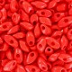 Miyuki long Magatama beads 4x7mm - Opaque red LMA-407